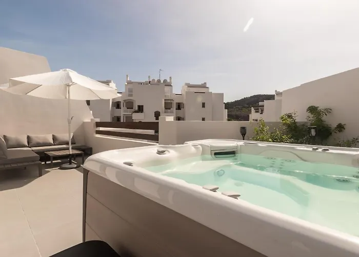 Jardines - Tabor 33 Jacuzzi & Pool View 2b Дом отдыха Эль-Пальмар